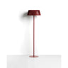 Outdoor-Solar-Stehlampe Aldet aus flachem Seil mit terrakottafarbenem Metallfuß, Ø 46 cm von Kave Home – Bild 1