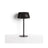 Outdoor-Solar-Tischlampe Aldet aus flachem Seil mit Metallfuß von Kave Home – Bild 1