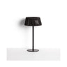 Outdoor-Solar-Tischlampe Aldet aus flachem Seil mit Metallfuß von Kave Home – Bild 1