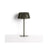 Outdoor-Solar-Tischlampe Aldet aus flachem Seil mit grünem Metallfuß von Kave Home – Bild 1