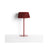 Outdoor-Solar-Tischlampe Aldet aus flachem Seil mit terrakottafarbenem Metallfuß von Kave Home – Bild 1