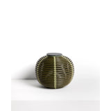 Outdoor-Solar-Tischlampe Garoina aus synthetischem Rattan mit LED-Technologie, Ø 25 cm von Kave Home – Bild 1