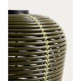 Outdoor-Solar-Tischlampe Garoina aus synthetischem Rattan mit LED-Technologie, Ø 35 cm von Kave Home – Bild 10