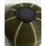 Outdoor-Solar-Tischlampe Garoina aus synthetischem Rattan mit LED-Technologie, Ø 35 cm von Kave Home – Bild 9