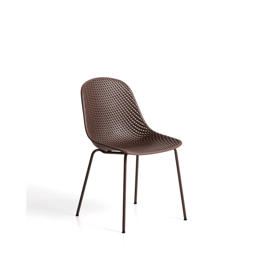 Outdoor-Stuhl Quinby in Braun von Kave Home – Bild 1