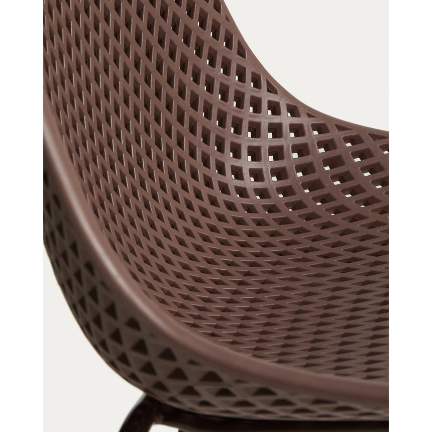 Outdoor-Stuhl Quinby in Braun von Kave Home – Bild 7