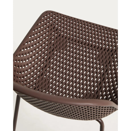 Outdoor-Stuhl Quinby in Braun von Kave Home – Bild 8