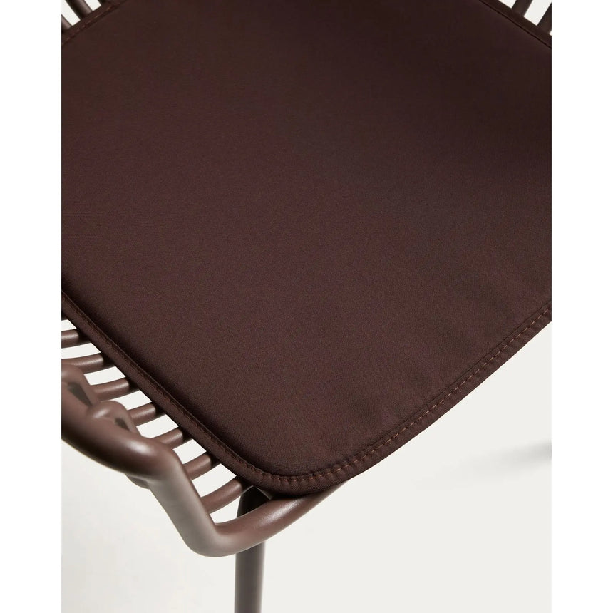 Outdoor-Stuhl Surpika mit braunen Stahlbeinen von Kave Home – Bild 7