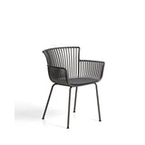 Outdoor-Stuhl Surpika mit graphitgrauen Stahlbeinen von Kave Home – Bild 1