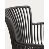 Outdoor-Stuhl Surpika mit graphitgrauen Stahlbeinen von Kave Home – Bild 10