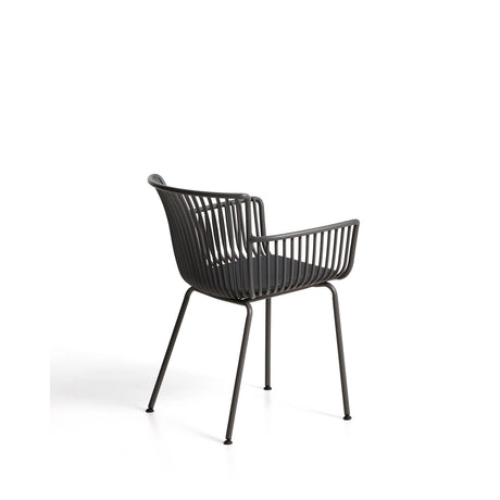 Outdoor-Stuhl Surpika mit graphitgrauen Stahlbeinen von Kave Home – Bild 5