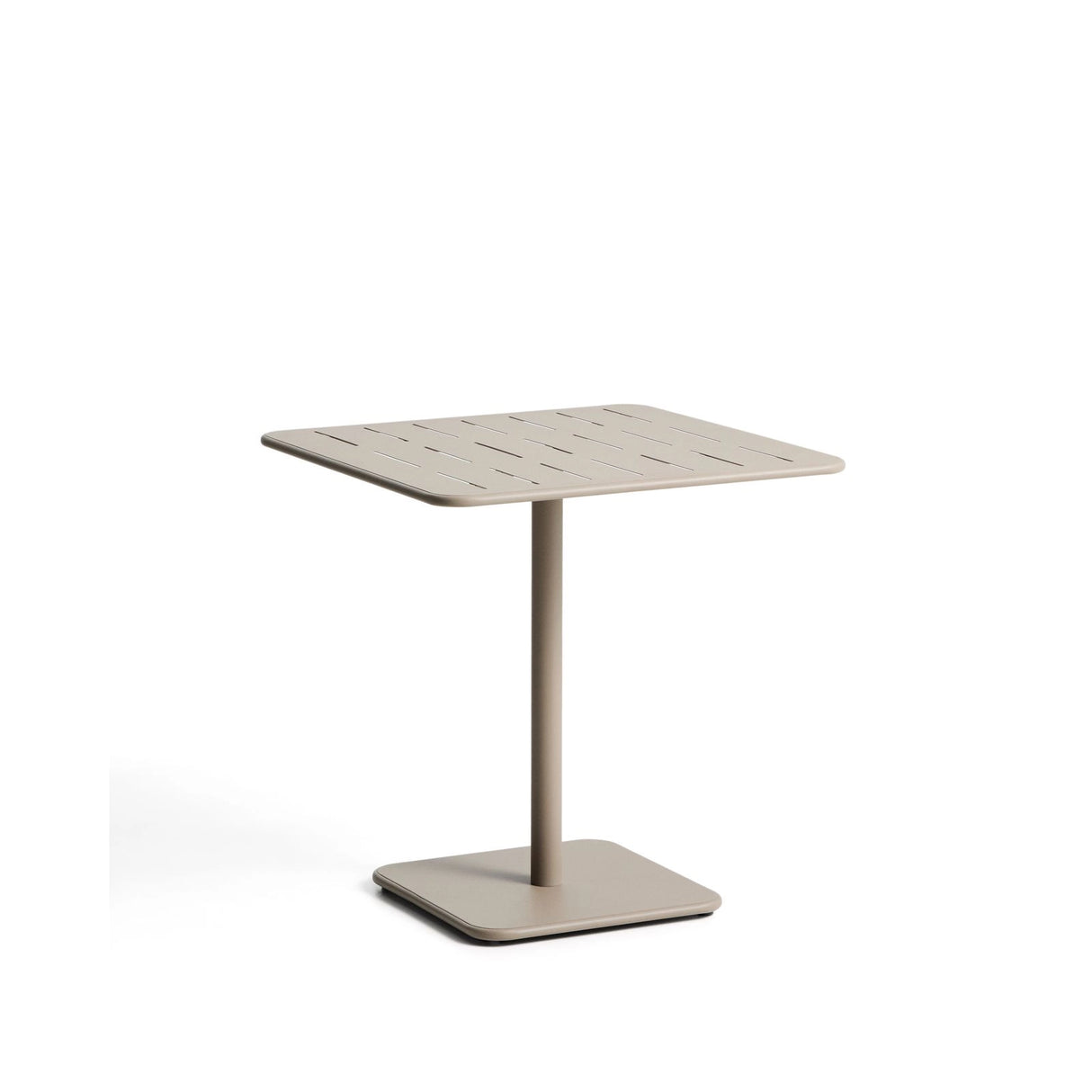 Outdoor-Tisch Brai aus taupefarben verzinktem Stahl, 70 x 70 cm von Kave Home – Bild 3