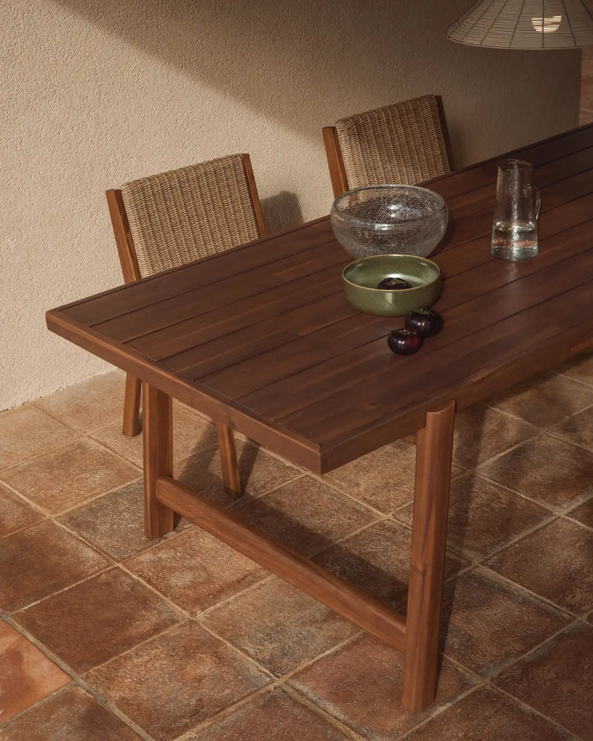 Outdoor-Tisch Itani aus massivem Akazienholz, 240 x 100 cm, FSC 100 % von Kave Home – Bild 3