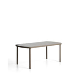 Outdoor-Tisch Joncols aus Aluminium mit taupefarbener Lackierung, 180 x 90 cm von Kave Home – Bild 2