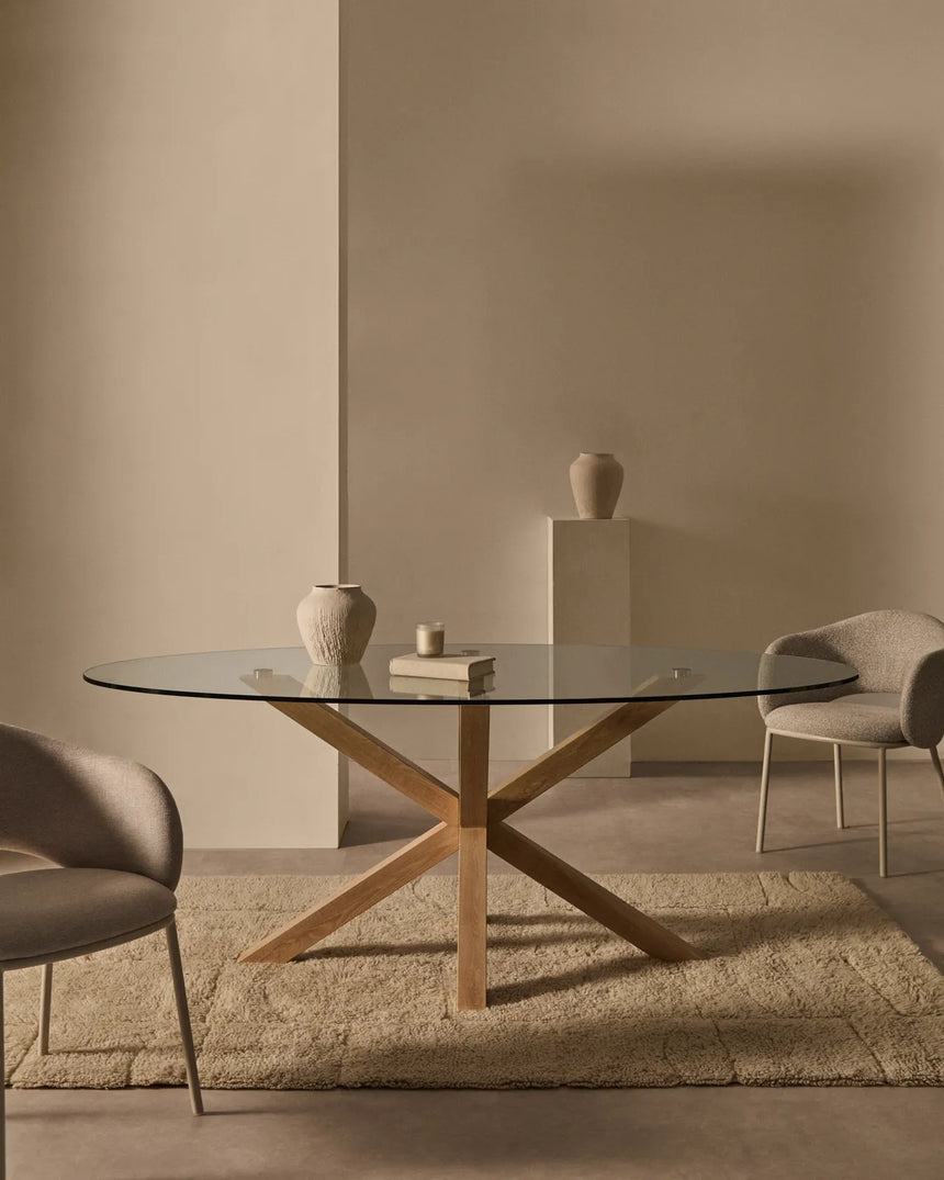 Ovaler Tisch Argo  Ø 200 x 100 cm von Kave Home – Bild 2