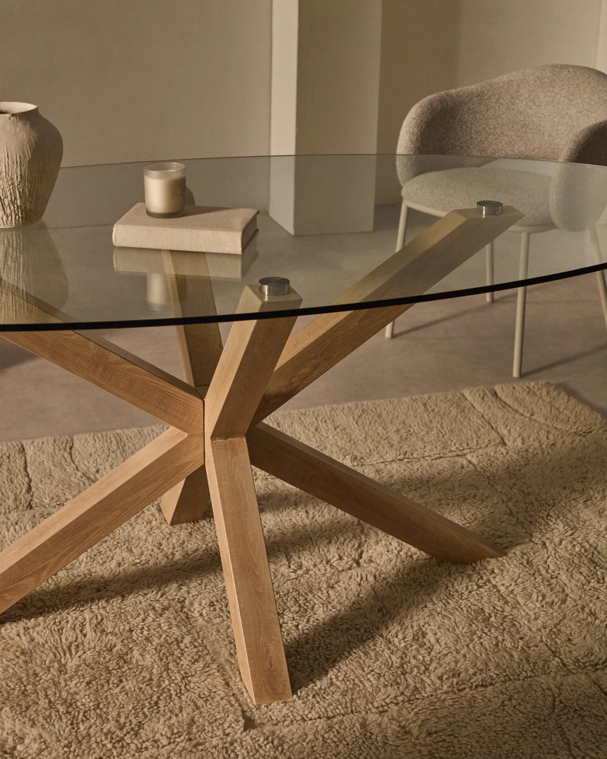 Ovaler Tisch Argo  Ø 200 x 100 cm von Kave Home – Bild 3