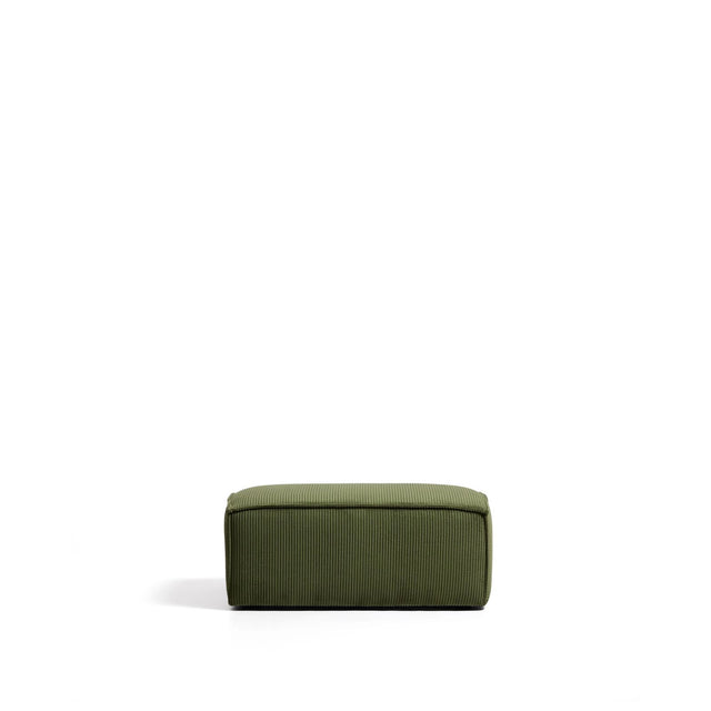 Pouf-Randmodul Blok in Cord oder Chenille, 60 x 104 cm, FSC Mix Credit von Kave Home – Bild 1