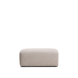 Pouf-Randmodul Blok in beiger Chenille, 60 x 104 cm, FSC Mix Credit von Kave Home – Bild 1
