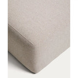 Pouf-Randmodul Blok in beiger Chenille, 60 x 104 cm, FSC Mix Credit von Kave Home – Bild 6