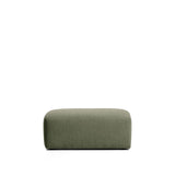 Pouf-Randmodul Blok in grüner Chenille, 60 x 104 cm, FSC Mix Credit von Kave Home – Bild 1
