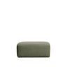 Pouf-Randmodul Blok in grüner Chenille, 60 x 104 cm, FSC Mix Credit von Kave Home – Bild 1