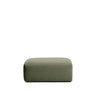 Pouf-Randmodul Blok in grüner Chenille, 90 x 104 cm, FSC Mix Credit von Kave Home – Bild 1