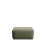 Pouf-Randmodul Blok in grüner Chenille, 90 x 104 cm, FSC Mix Credit von Kave Home – Bild 4