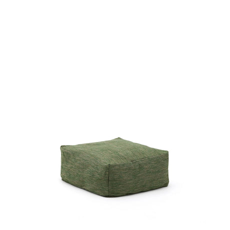 Pouf Vedell 100 % PET grün 60 x 60 x 30 cm von Kave Home – Bild 1