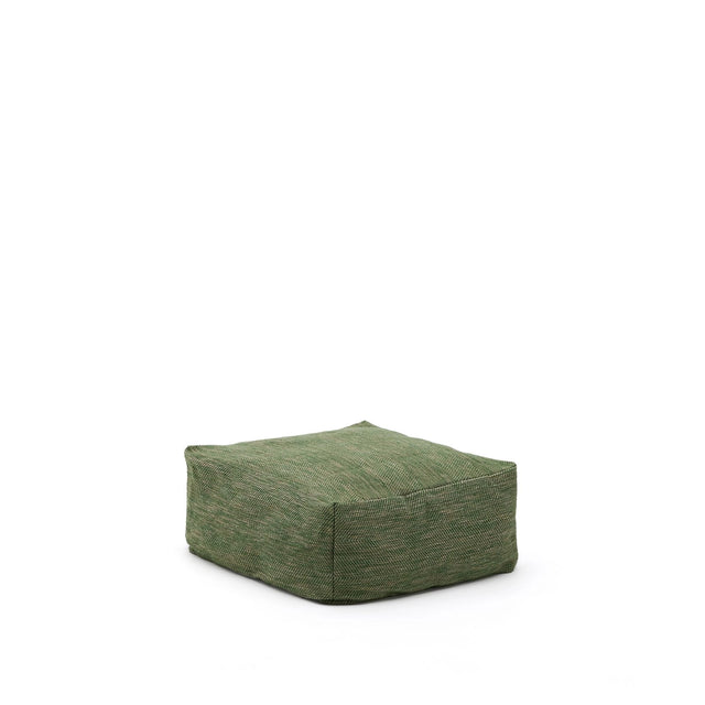 Pouf Vedell 100 % PET grün 60 x 60 x 30 cm von Kave Home – Bild 1