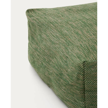 Pouf Vedell 100 % PET grün 60 x 60 x 30 cm von Kave Home – Bild 3