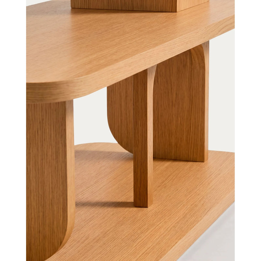 Regal Aduma aus Eichenholzfurnier mit natürlichem Farbton, FSC 100% 100 x 65 cm von Kave Home – Bild 6