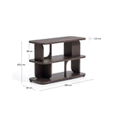 Regal Aduma aus Eichenholzfurnier mit verschiedenen Finishes, FSC 100% 100 x 65 cm von Kave Home – Bild 3