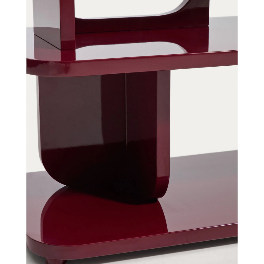 Regal Aduma aus MDF mit Granat-Lackierung mit Glanz-Finish, FSC 100% 100 x 65 cm von Kave Home – Bild 10