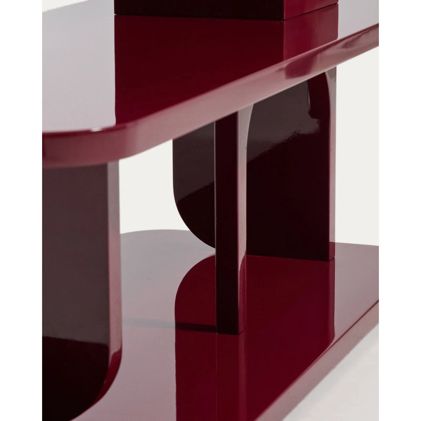 Regal Aduma aus MDF mit Granat-Lackierung mit Glanz-Finish, FSC 100% 100 x 65 cm von Kave Home – Bild 8