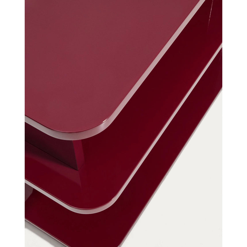 Regal Aduma aus MDF mit Granat-Lackierung mit Glanz-Finish, FSC 100% 100 x 65 cm von Kave Home – Bild 9