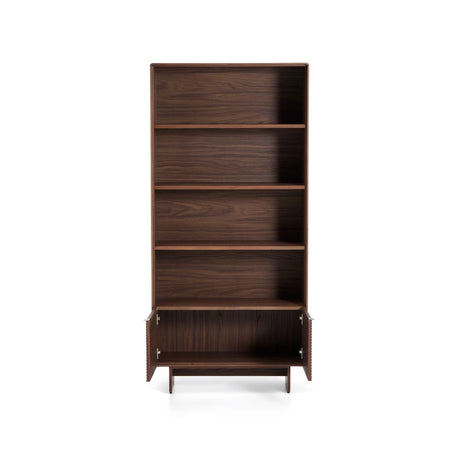 Regal Norlen in Nussbaumfurnier, FSC Mix Credit, 90 x 190 cm von Kave Home – Produktbild 4