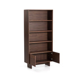 Regal Norlen in Nussbaumfurnier, FSC Mix Credit, 90 x 190 cm von Kave Home – Produktbild 5