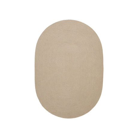 Rodhe Teppich oval 100 % PET beige 160 x 230 cm von Kave Home – Bild 1