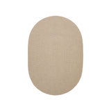 Rodhe Teppich oval 100 % PET beige 160 x 230 cm von Kave Home – Bild 3
