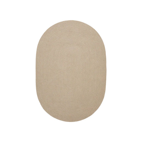 Rodhe Teppich oval 100 % PET beige 160 x 230 cm von Kave Home – Bild 3