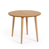 Runder Ausziehtisch Oqui 90 (170) x 90 cm von Kave Home – Bild 6