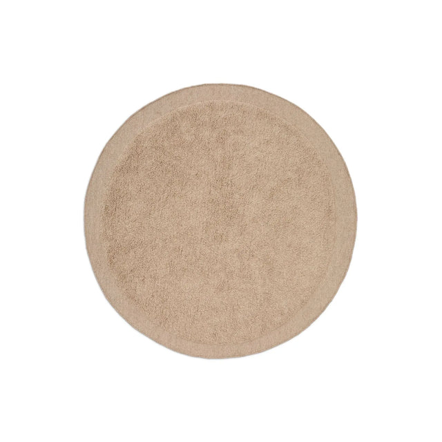 Runder Teppich Marely aus Wolle beige Ø 200 cm von Kave Home – Bild 1