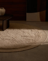 Runder Teppich Marely aus Wolle beige Ø 200 cm von Kave Home – Bild 2