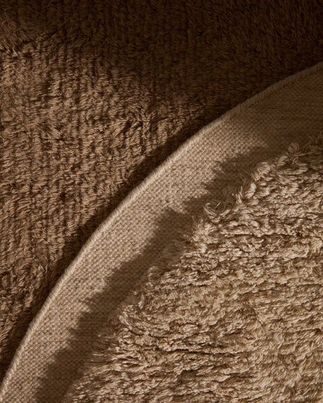Runder Teppich Marely aus Wolle beige Ø 200 cm von Kave Home – Bild 3