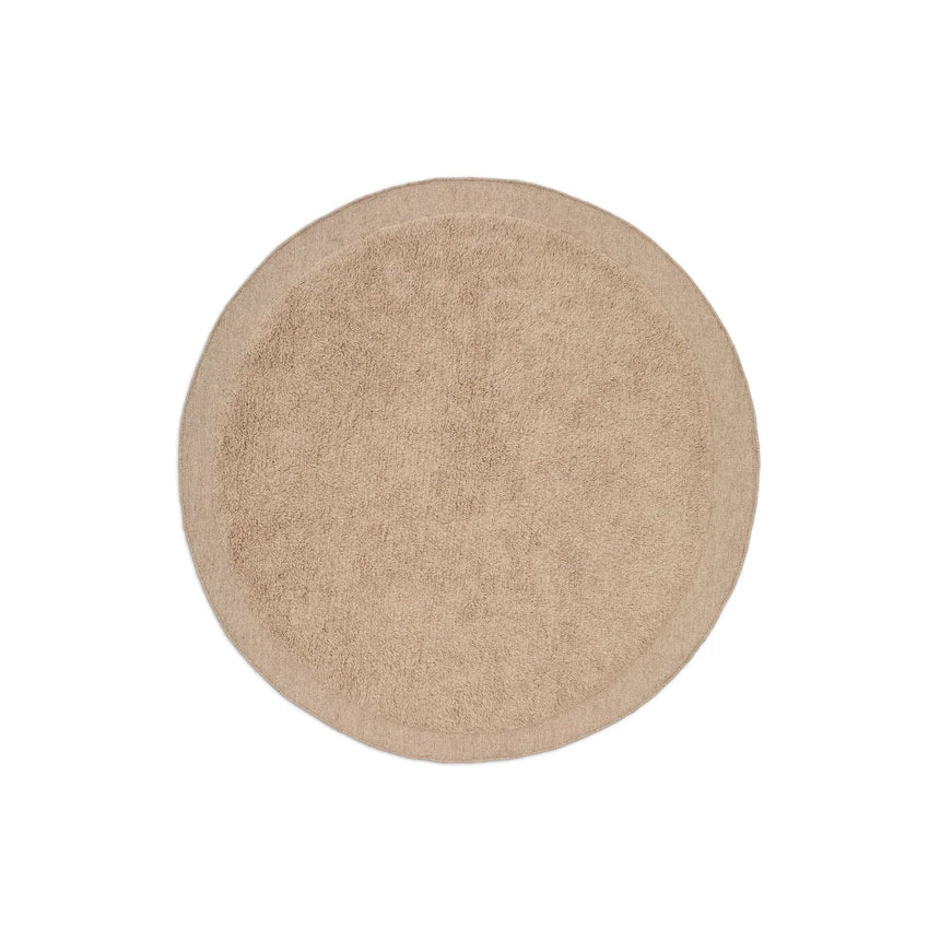 Runder Teppich Marely aus Wolle beige Ø 200 cm von Kave Home – Bild 4