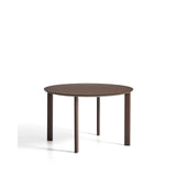 Runder Tisch Erice aus Aluminium und gehärtetem Glas in Braun Ø120 cm von Kave Home – Bild 6