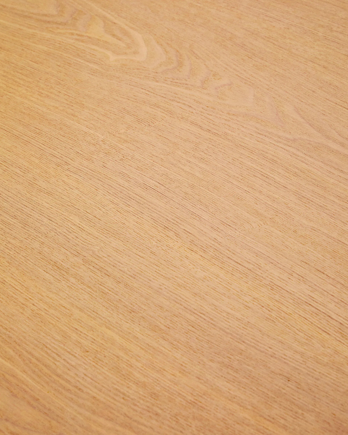 Runder Tisch Indara aus Eschefurnier und massivem Kautschukholz mit naturfarbenem Finish Ø110 cm von Kave Home – Produktbild 3