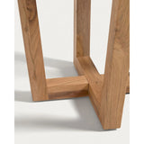 Runder Tisch Nahla aus massivem Akazienholz mit natürlichem Finish, Ø 90 cm, FSC 100 % von Kave Home – Bild 7