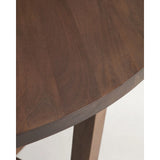 Runder Tisch Nahla aus massivem Mangoholz mit Nussbaumfinish, Ø 120 cm, FSC 100 % von Kave Home – Bild 3