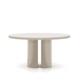 Runder Tisch Nealy aus lackiertem Holz mit eierschalfarbenem Finish Ø 150 cm von Kave Home – Bild 5